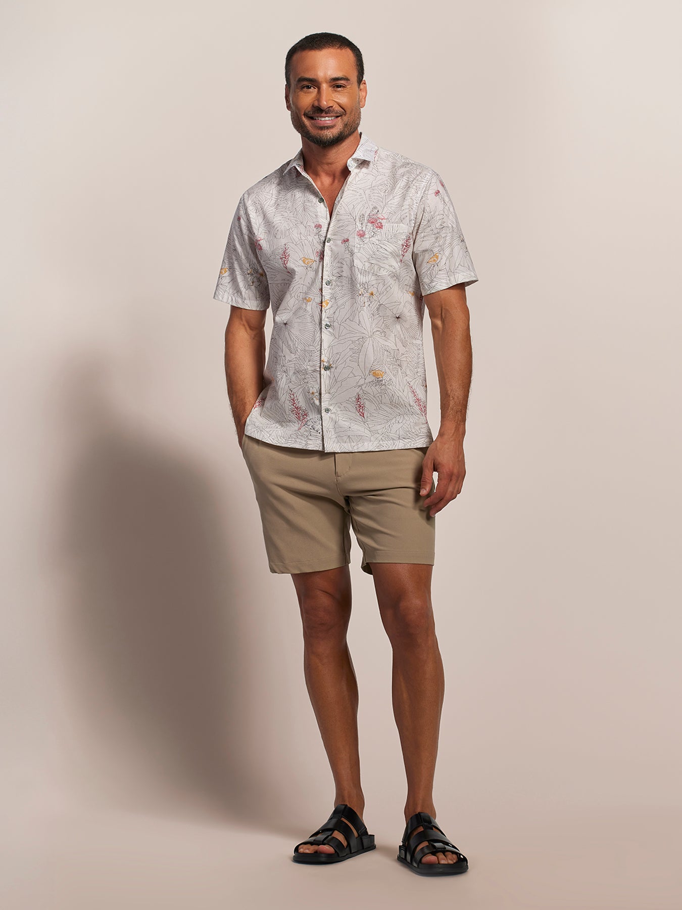 Manu Garden — Cotton Lawn Shirt | Tori Richard