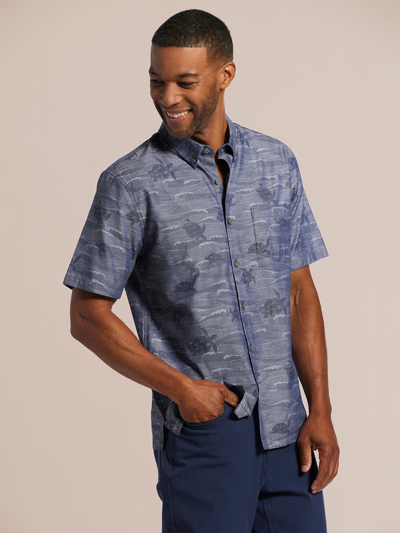 Honu Ocean Jacquard – Tori Richard