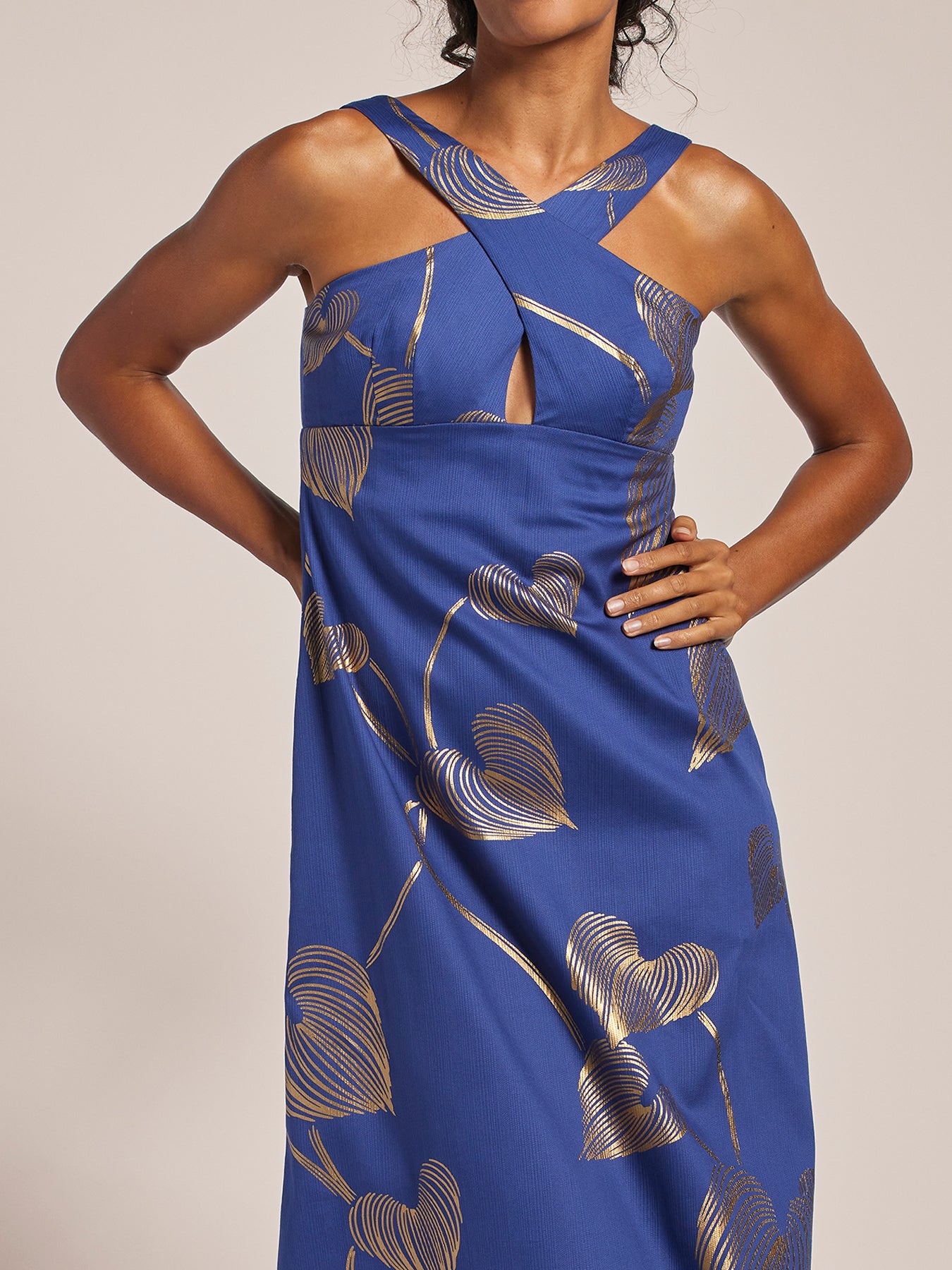 TORI RICHARDS 青 マキシドレス Sサイズ Love Note Tori Dress – Tori Richard