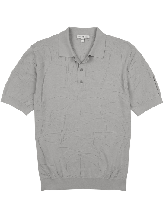 Palm Impression Sweater Polo