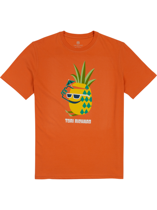 ブレインドレインピマコットンTシャツ