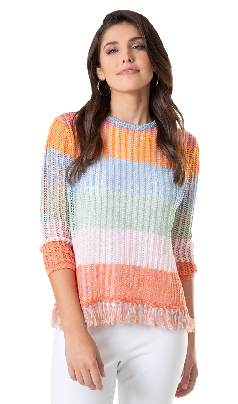 Rainbow Lace Sharla Sweater