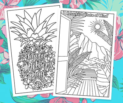 Mother's Day Coloring Pages