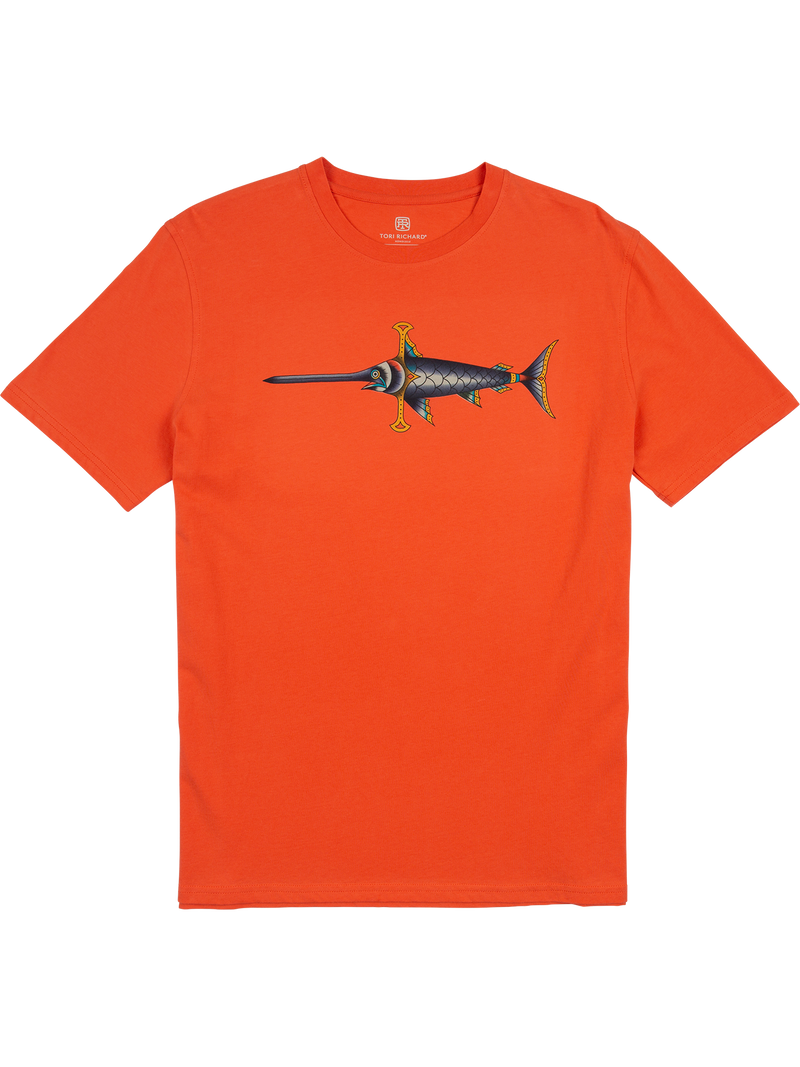 Swordfish Pima Cotton T-Shirt