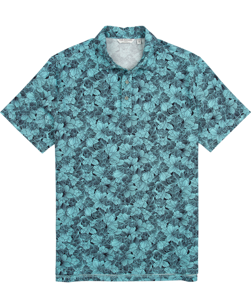 Coral Line Polo -Tradewind Technology™