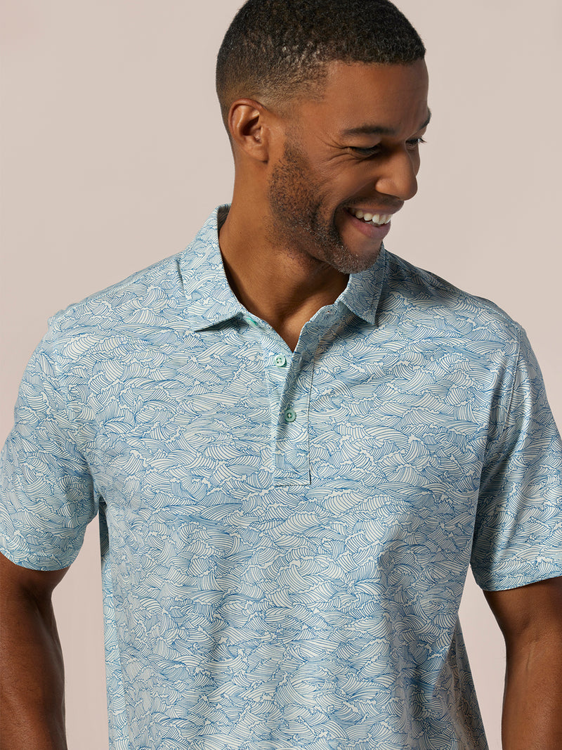 Cool Corret Cool Current — Tradewind Technology® Polo | Tori Richard