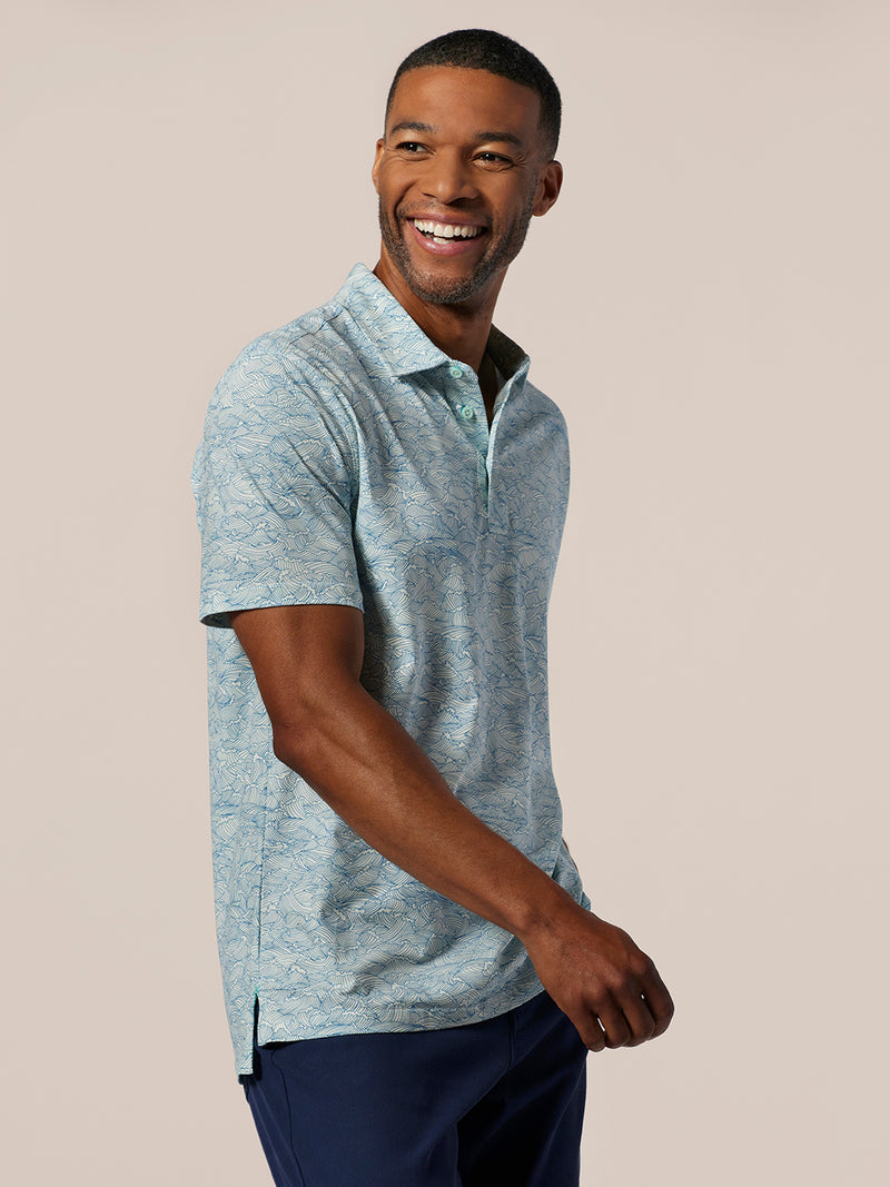 Cool Corret Cool Current — Tradewind Technology® Polo | Tori Richard