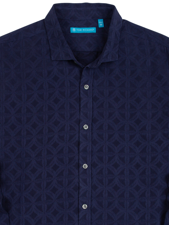 Breeze Block Jacquard Long Sleeve