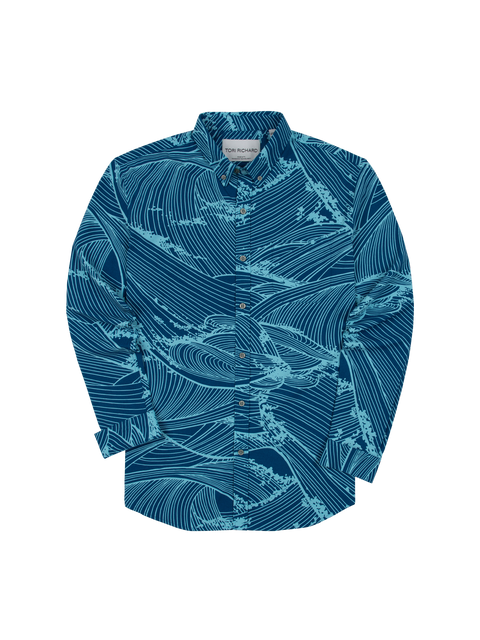 Cool Ocean Long Sleeve - Tradewind Technology™ – Tori Richard