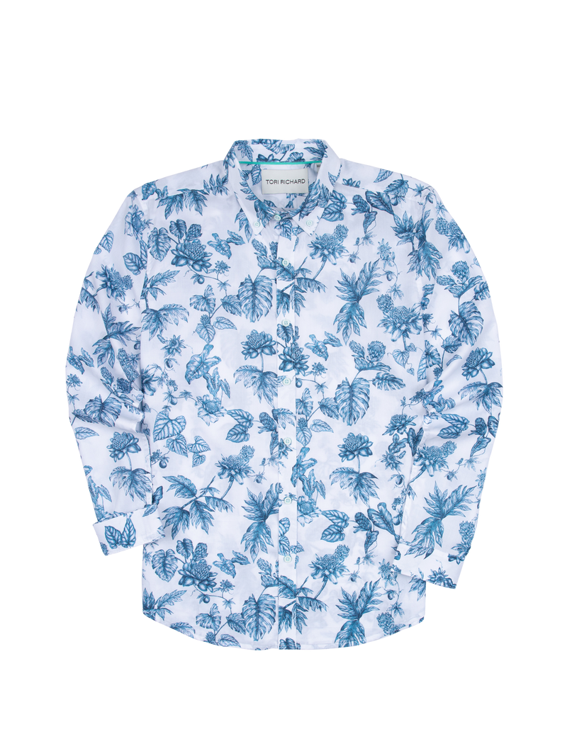 Flora Ink. Long Sleeve – Tori Richard