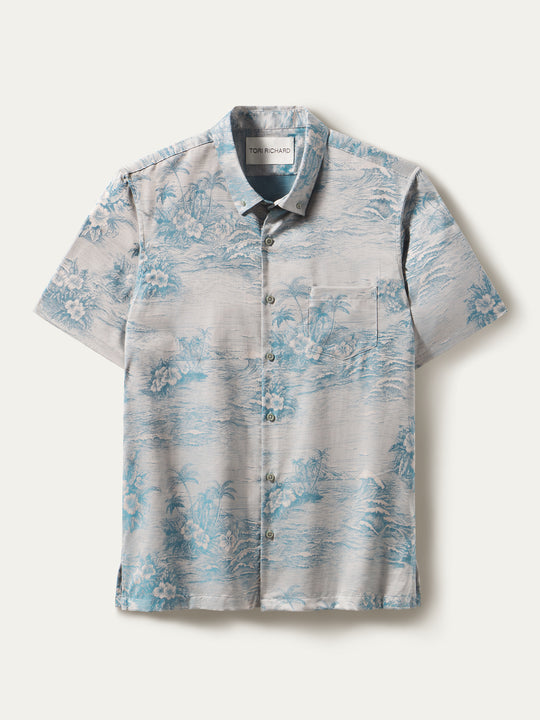 Etched Scenic Jacquard
