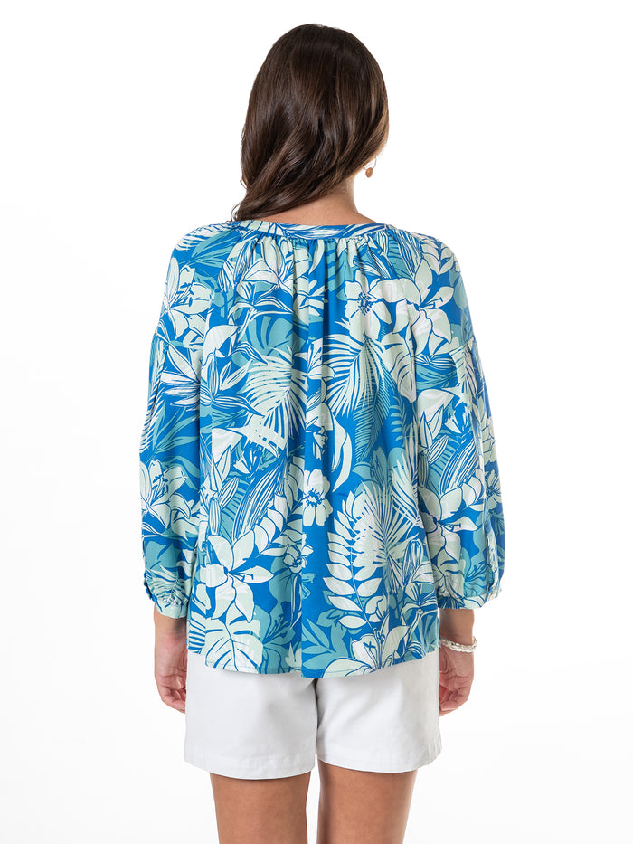 Rhapsody In Blue Selah Blouse