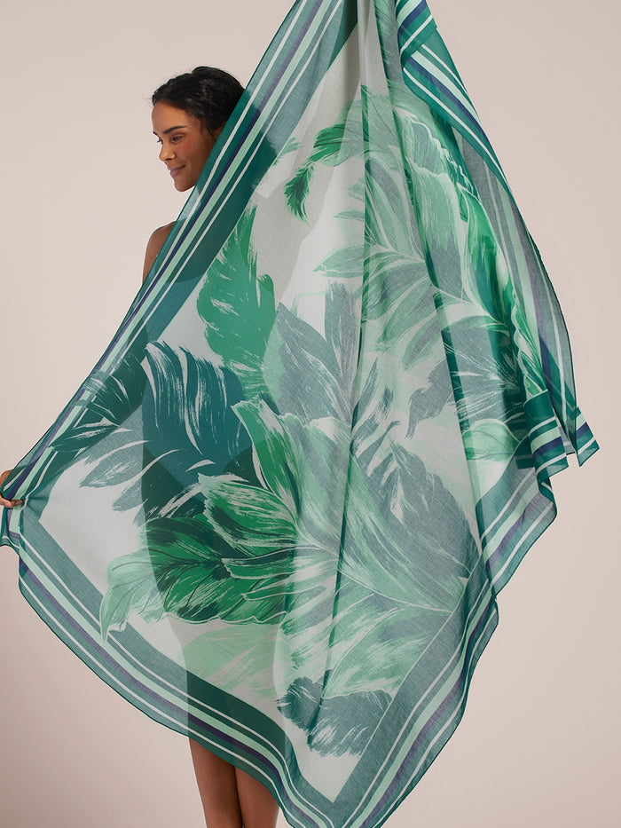 Leaves On The Side Pareo