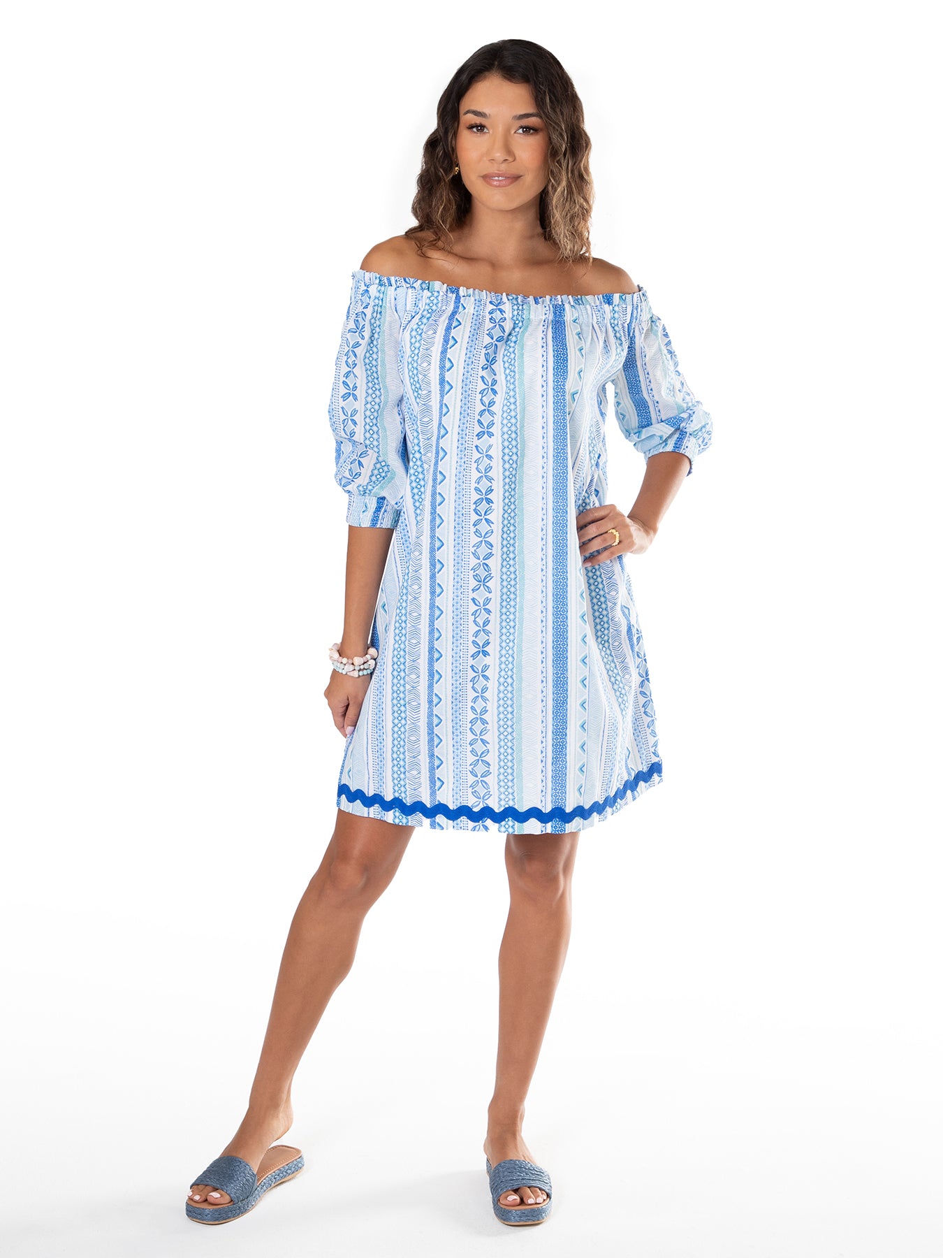 Borderline Rosette Dress