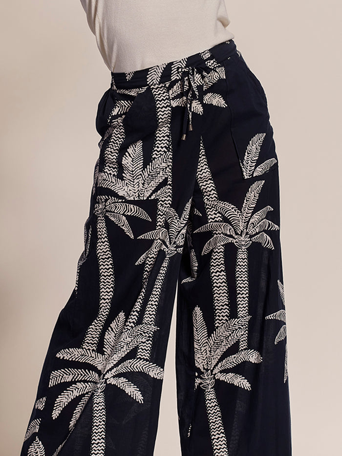 Palm Lined Evelyn Pant