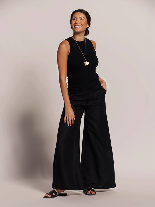 Sunshine Linen Maybelle Pant