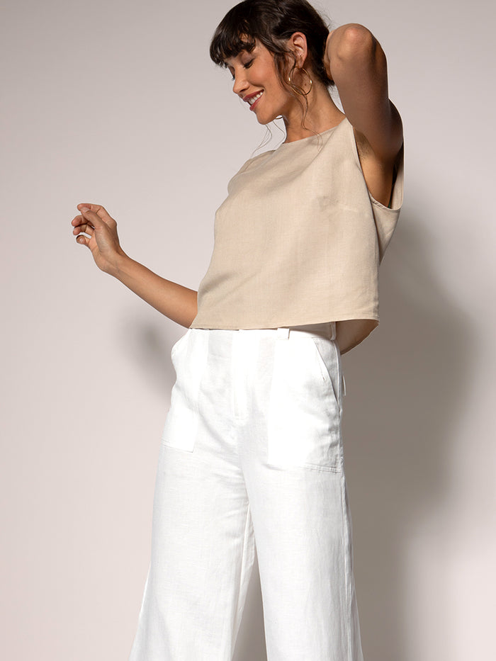 Sunshine Linen Maybelle Pant