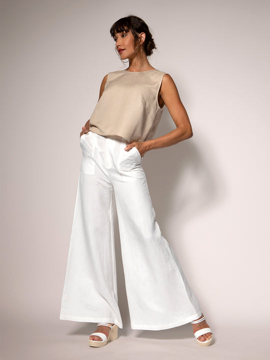 Sunshine Linen Maybelle Pant