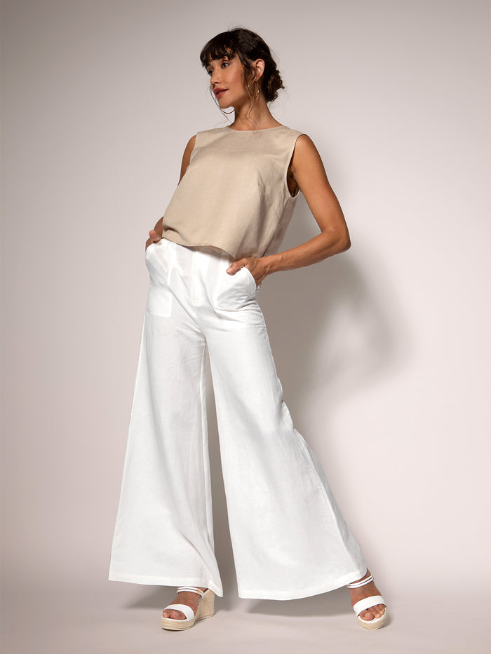 Sunshine Linen Maybelle Pant