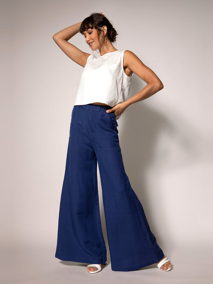 Sunshine Linen Maybelle Pant