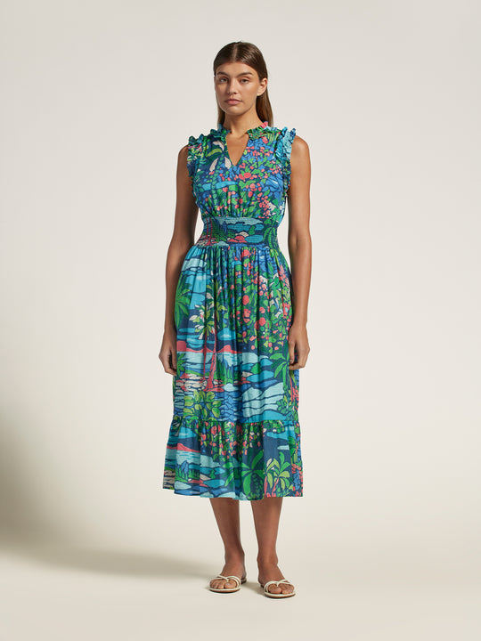 Opalescent Viola Dress