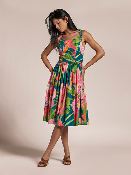 Deco Bouquet Carmela Dress — Dress | Tori Richard