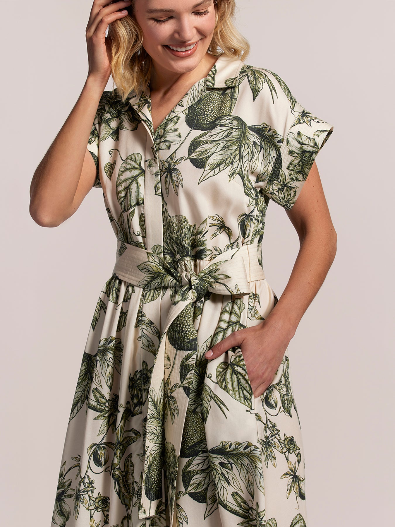 Flora in Ink Marni Dress