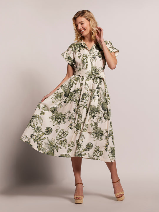 Flora in Ink Marni Dress