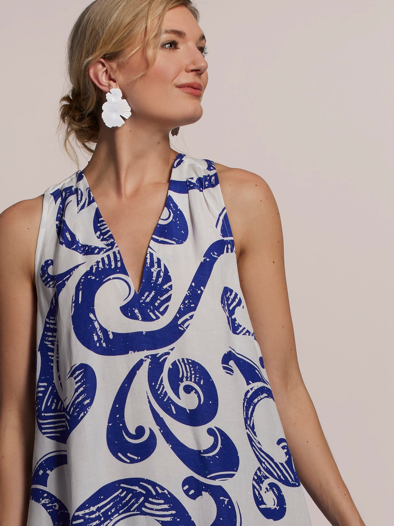 Tori Richard Point Of View Stella Dress - Multi - FINAL SALE main image 1
