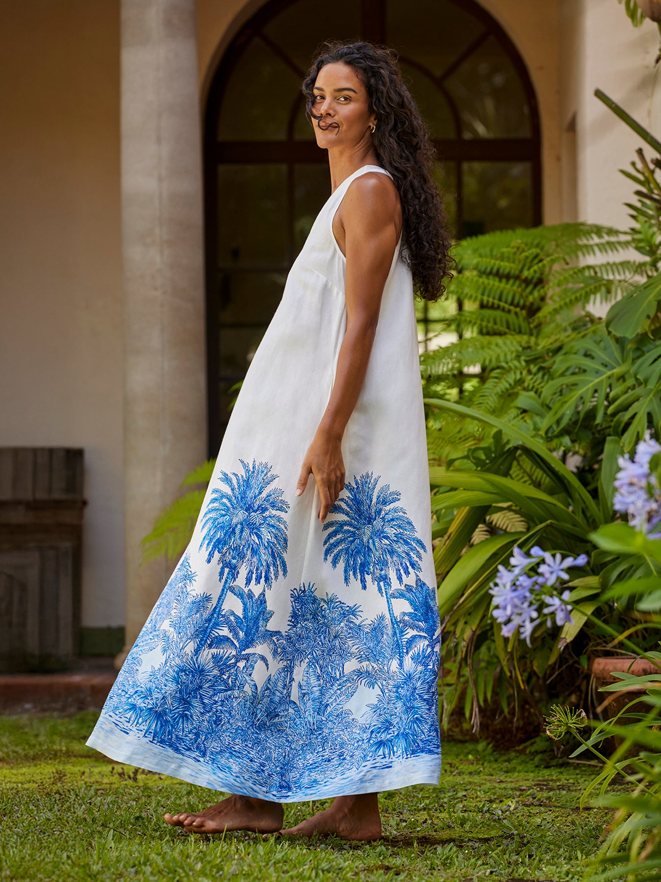 Trees of Blue Eida Dress