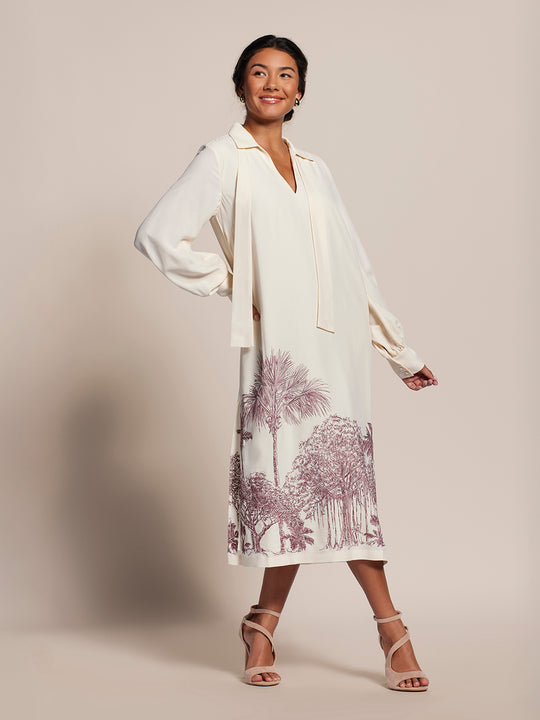 For the Trees Embroidery Winona Caftan