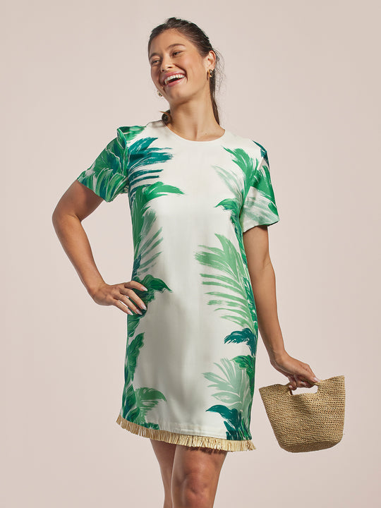 Leaves on the Side Rosalind Dress