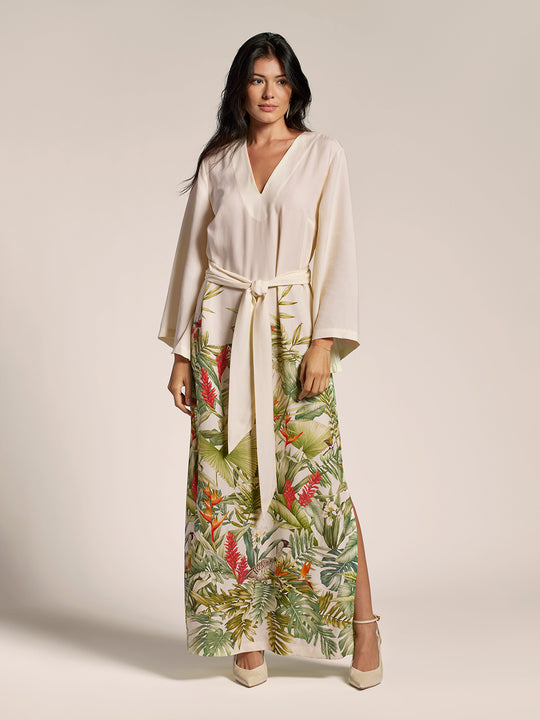 Manu Garden Jessamine Caftan