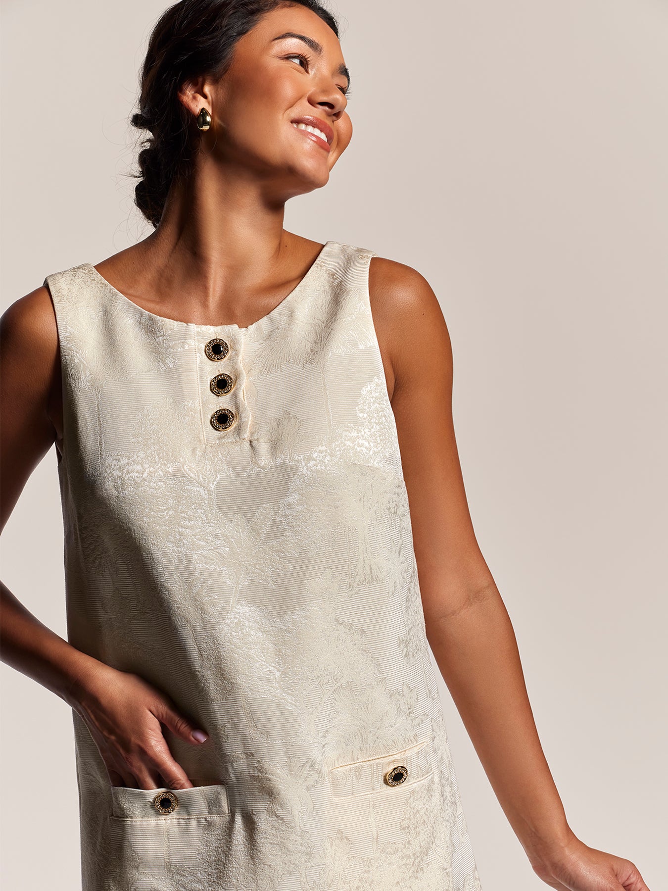 For the Trees Jacquard Gigi Dress