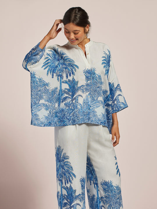 Trees of Blue Ginger Top