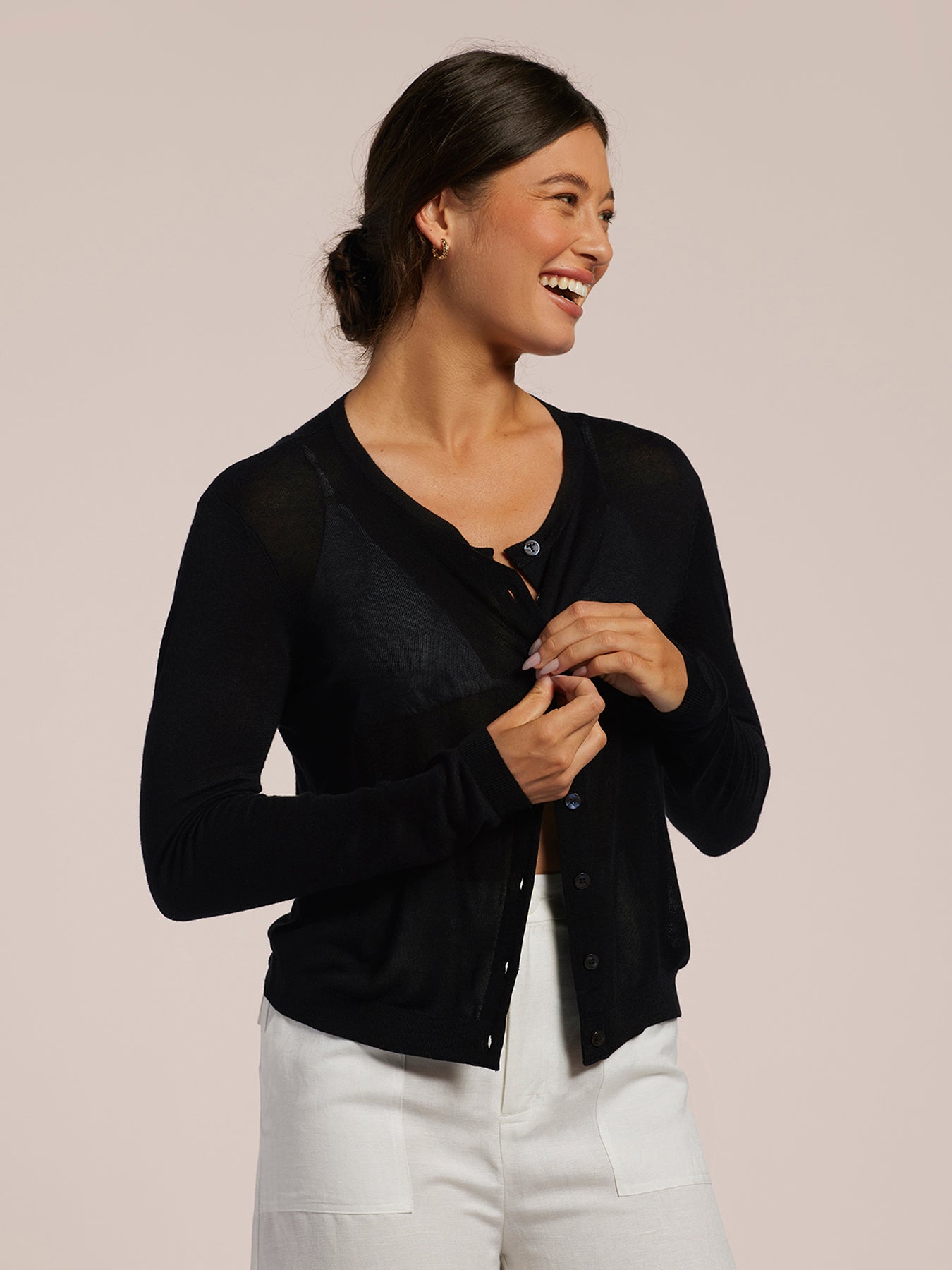 Featherweight Knits Nina Cardigan