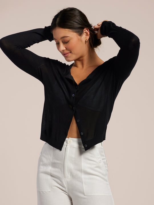 Featherweight Knits Nina Cardigan