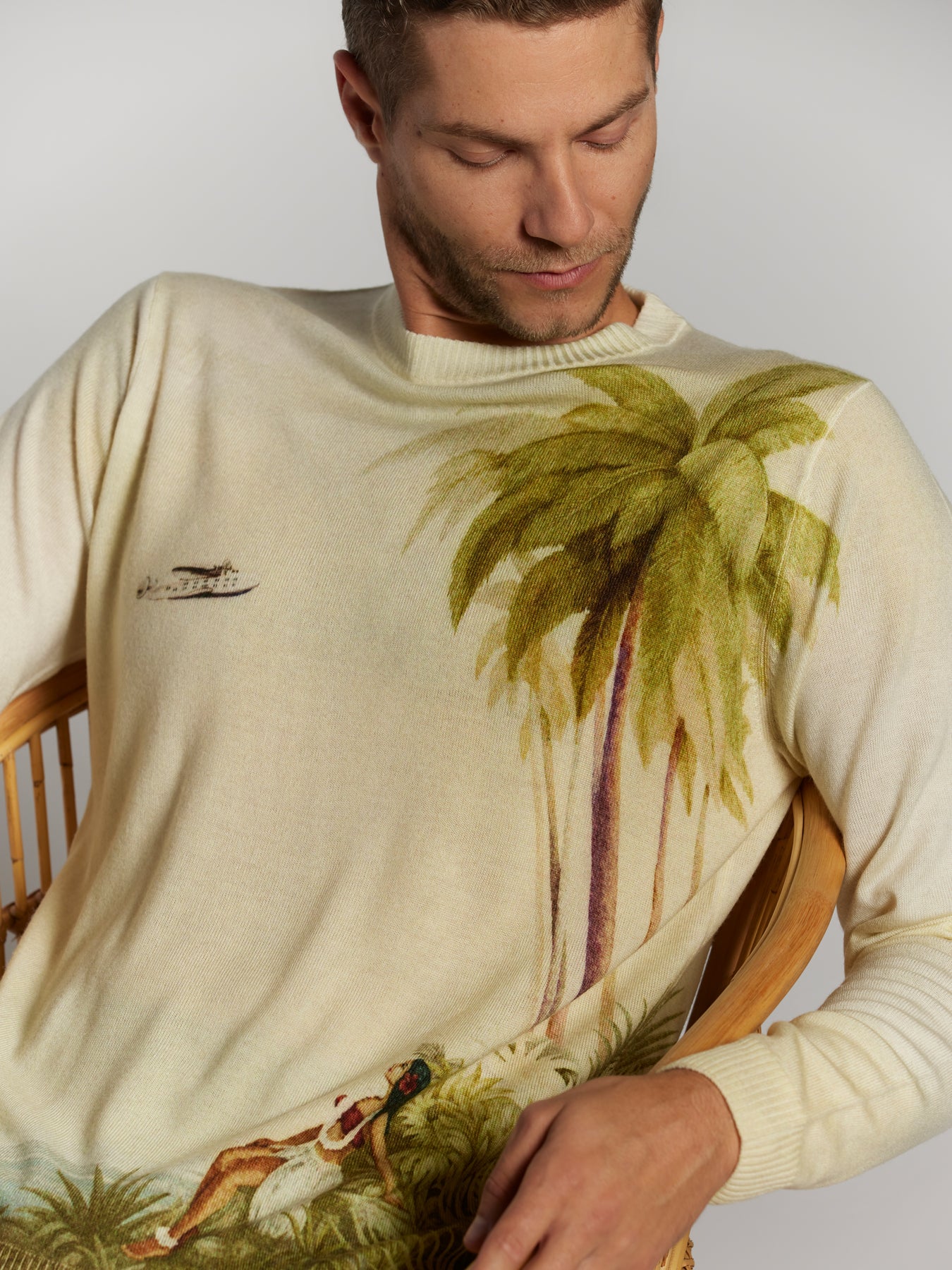 South Sea Long Sleeve Sweater