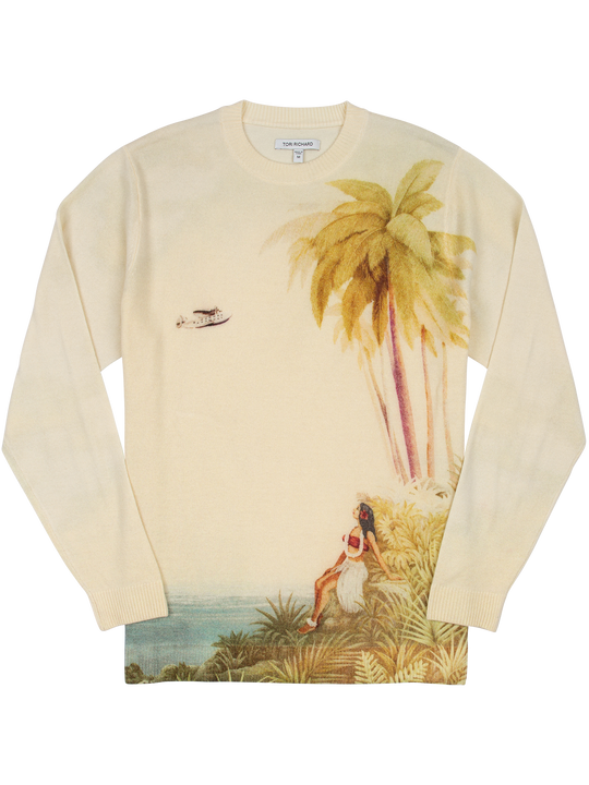 South Sea Long Sleeve Sweater