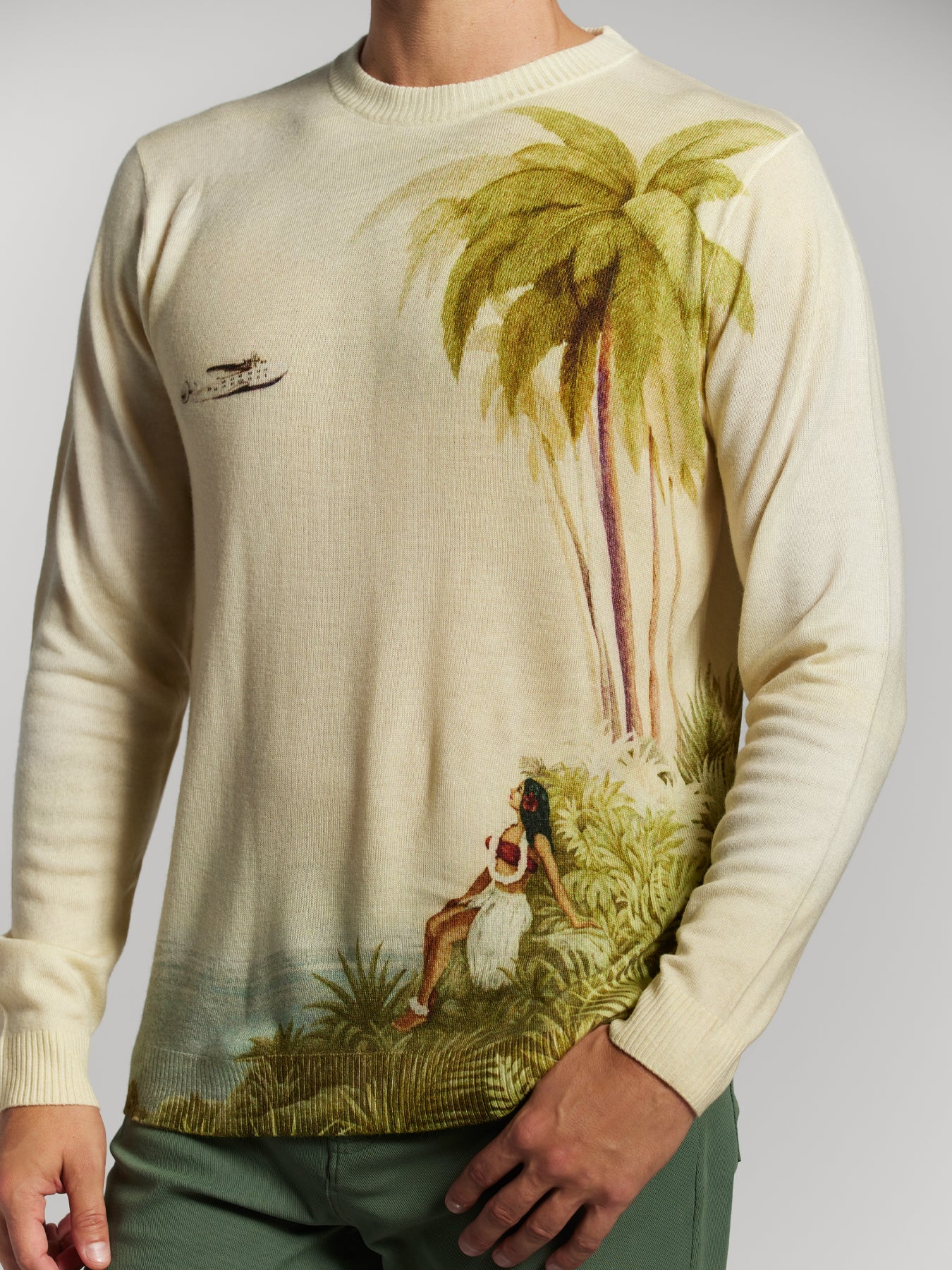 South Sea Long Sleeve Sweater