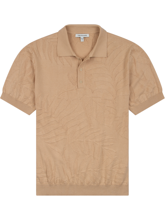 Bas-Relief Sweater Polo