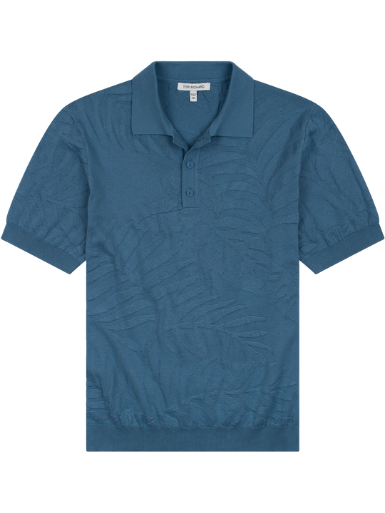 Bas-Relief Sweater Polo