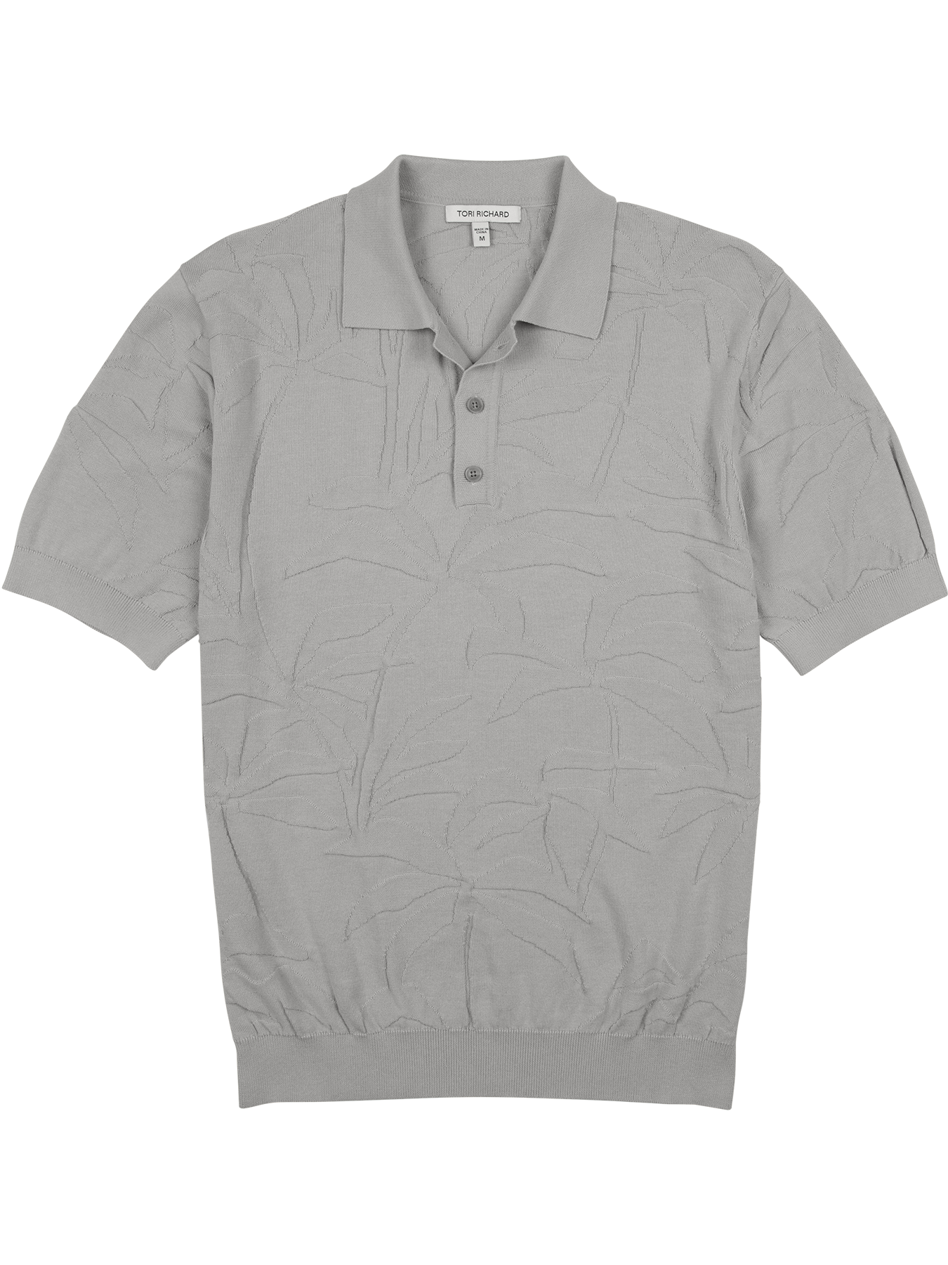 Palm Impression Sweater Polo