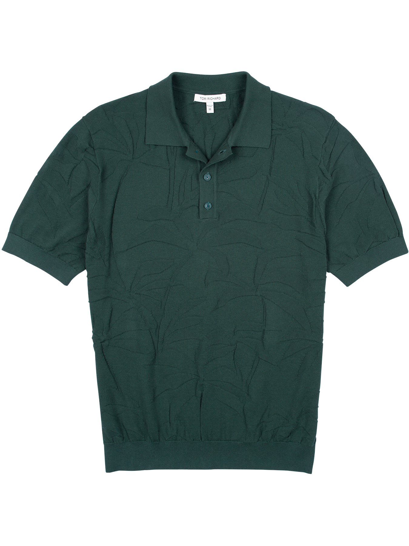 Palm Impression Sweater Polo