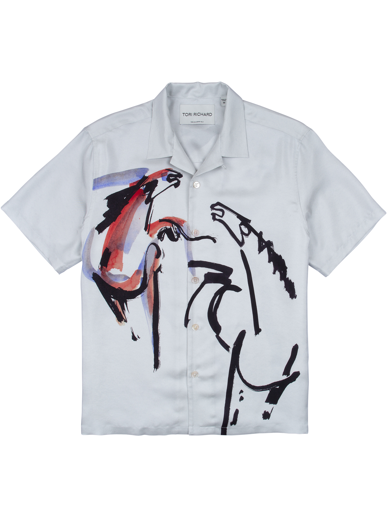 Year of the Horse — Mulberry Silk Shirt | Tori Richard Year of the Horse — Mulberry Silk Shirt | Tori Richard