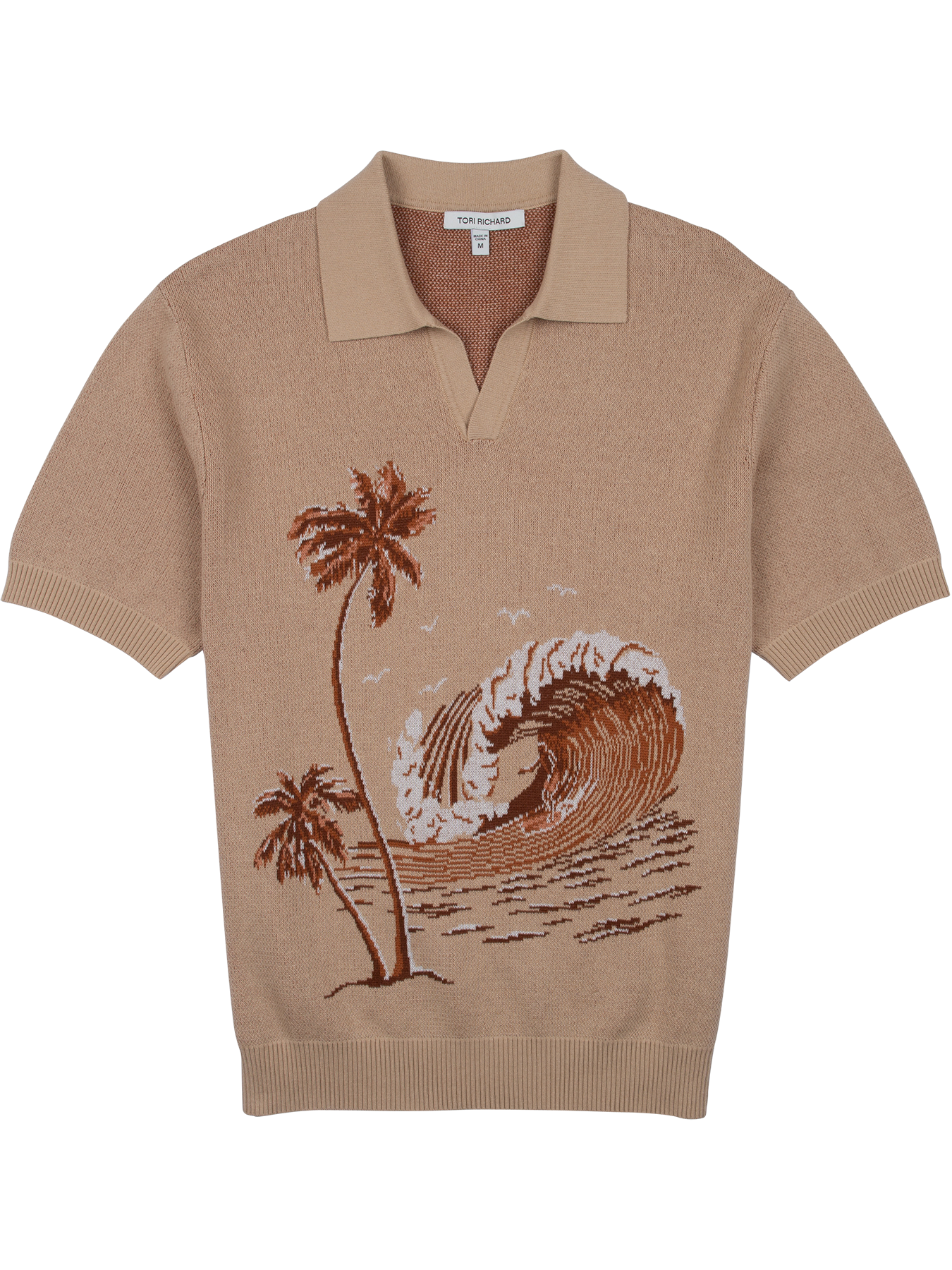 Tubular Sweater Polo – Tori Richard Tubular Sweater Polo – Tori Richard