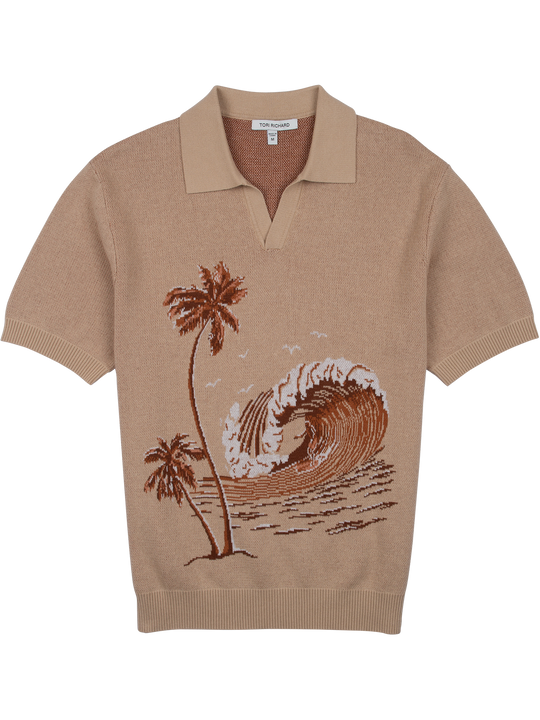 Tubular Sweater Polo