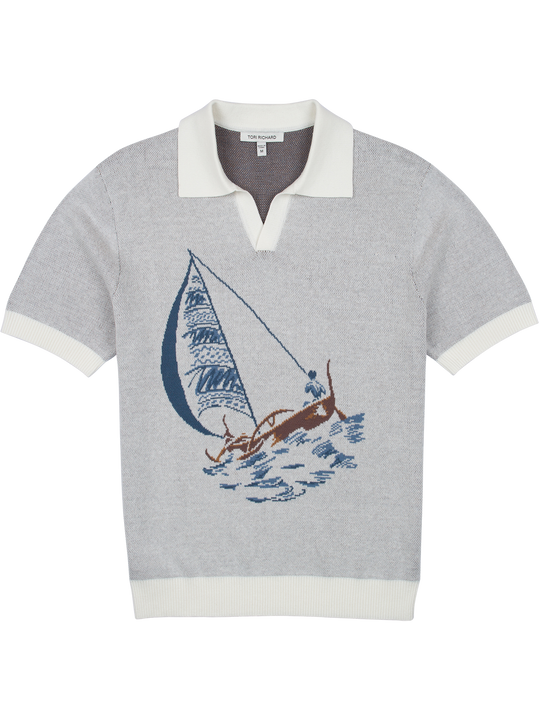 Downwinder Sweater Polo