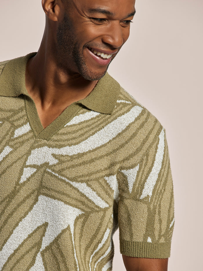 Just Fronds Boucle Polo