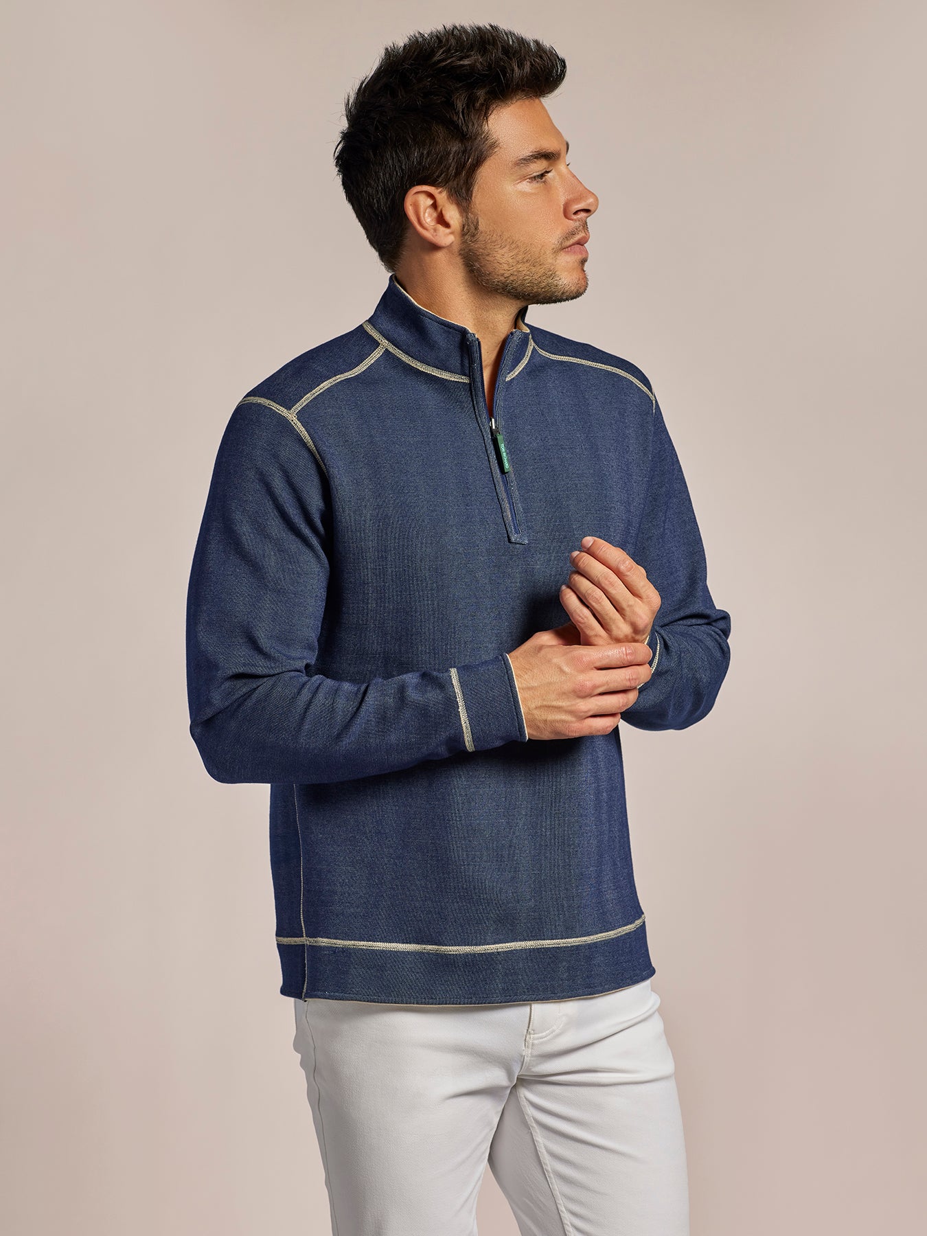 Coast To Coast Reversible Quarter Zip